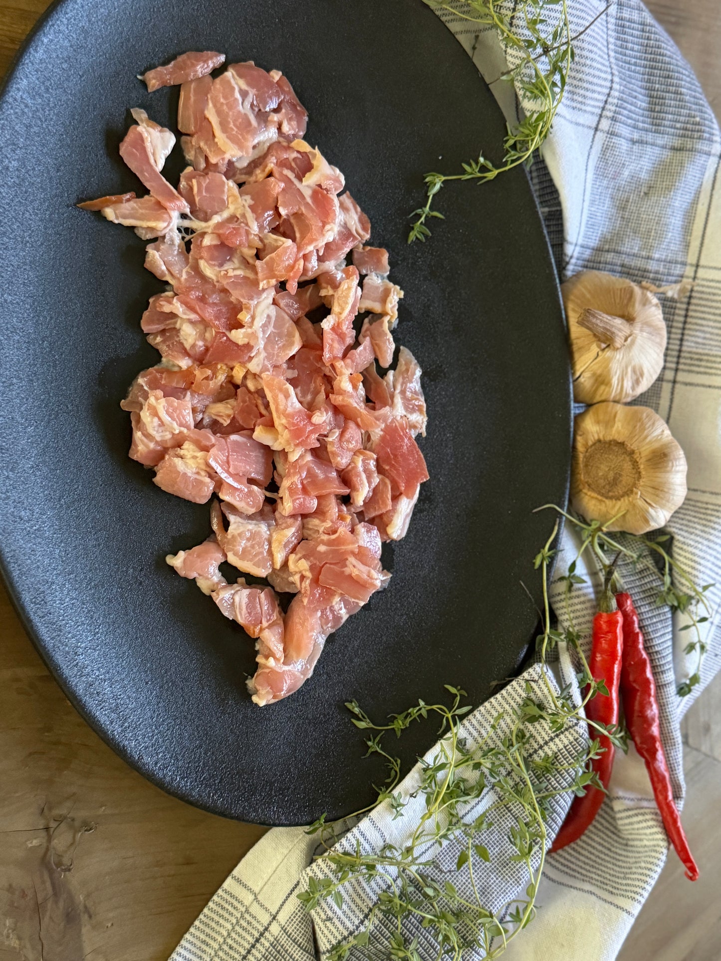 Bacon Diced