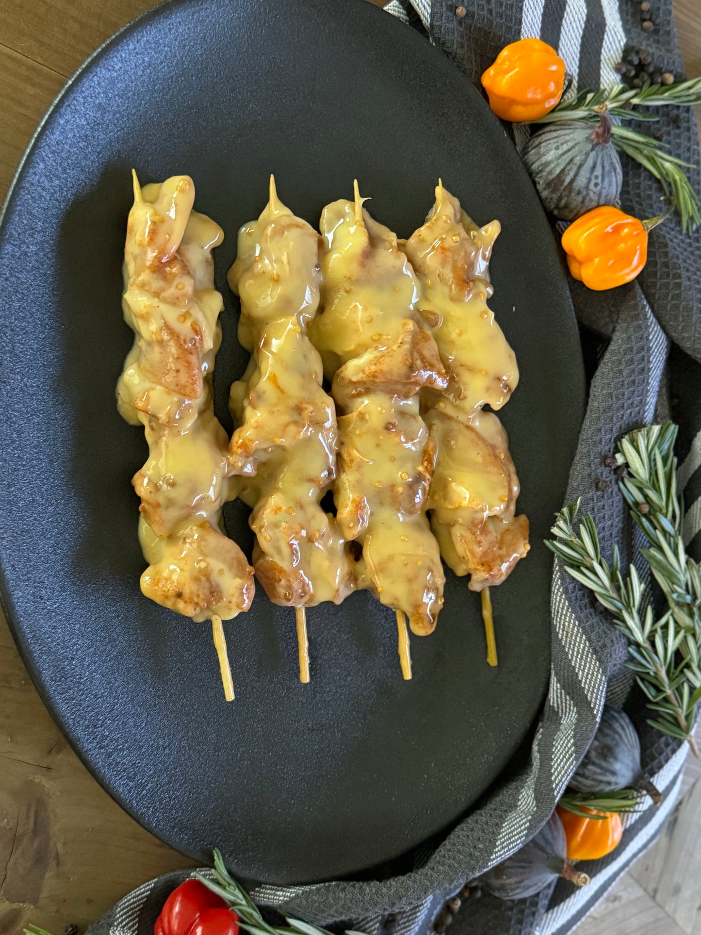 Chicken Sosaties (Honey and Mustard)
