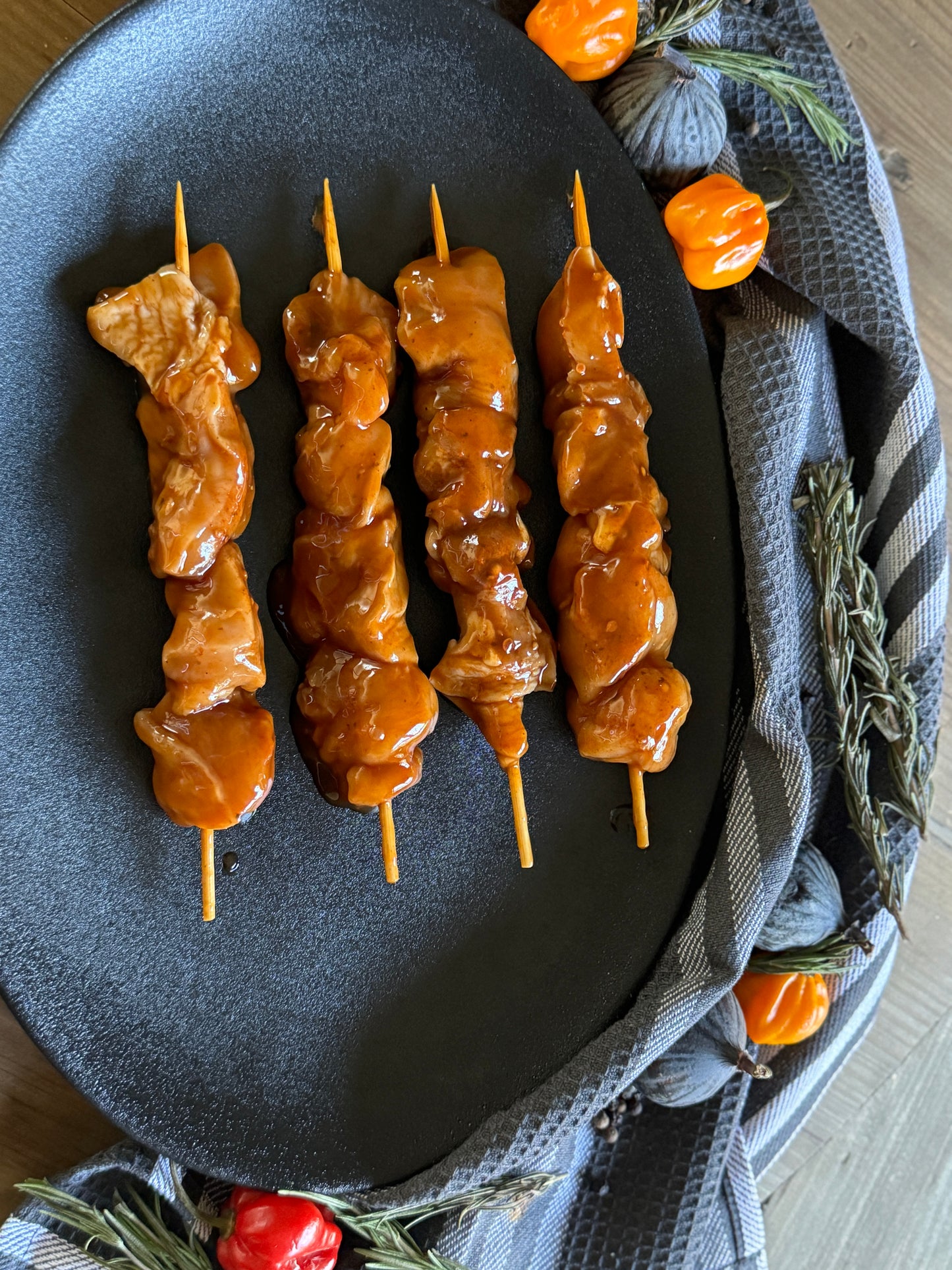 Chicken Sosaties (Sweet and Sticky)