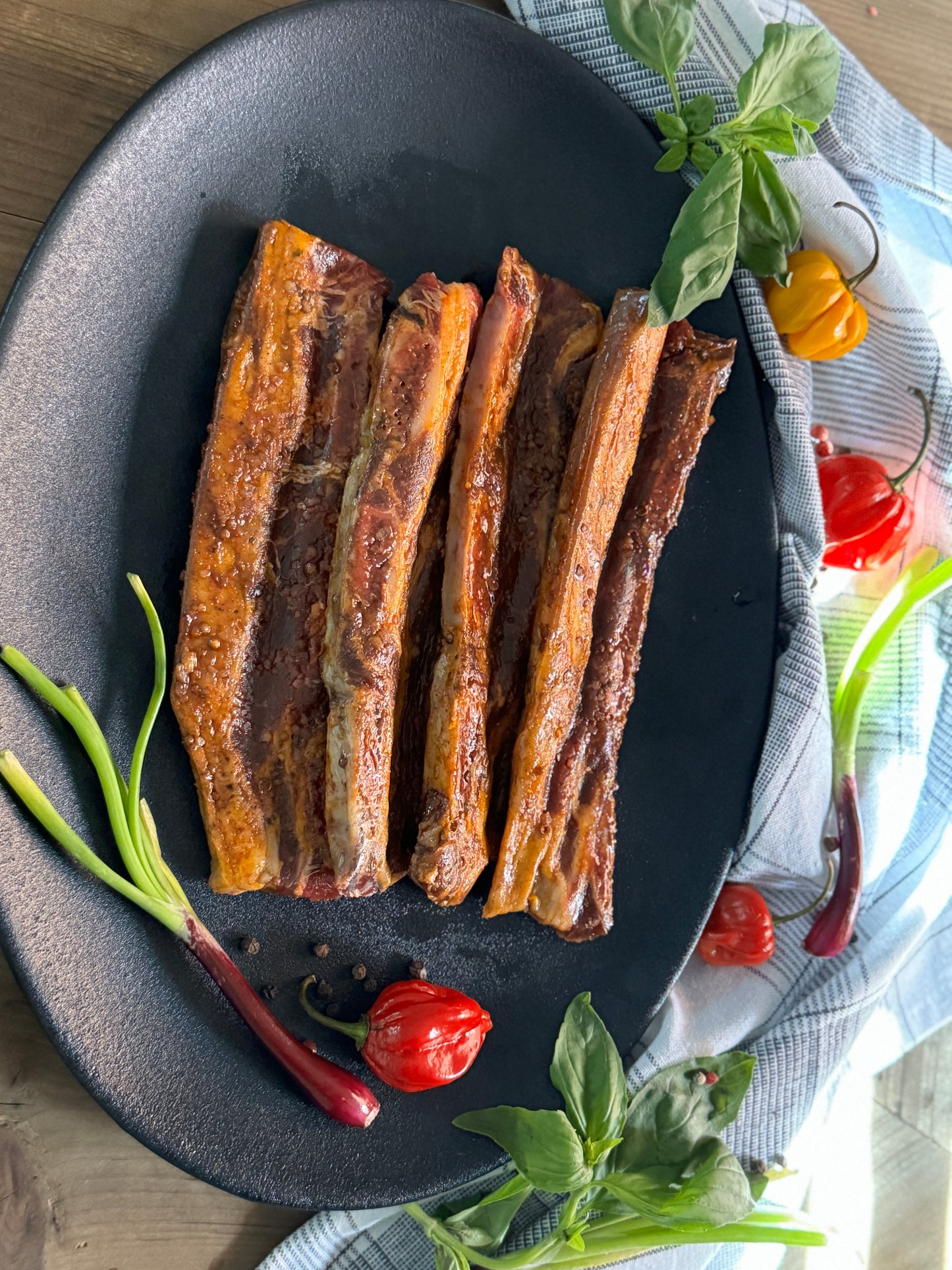 Beef Rashers (Spiced)